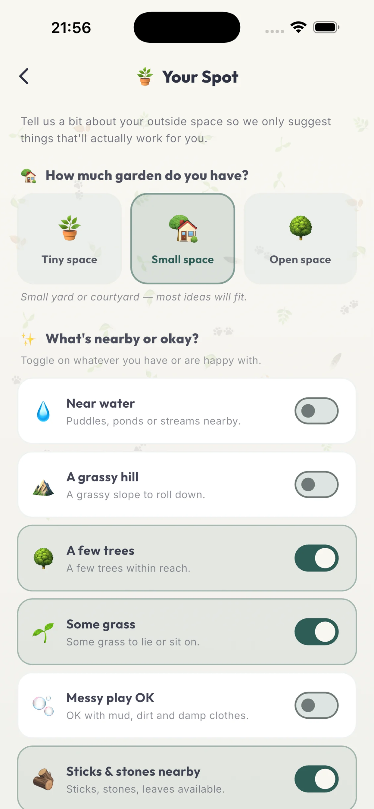 TrailFox - setting up your outdoor space